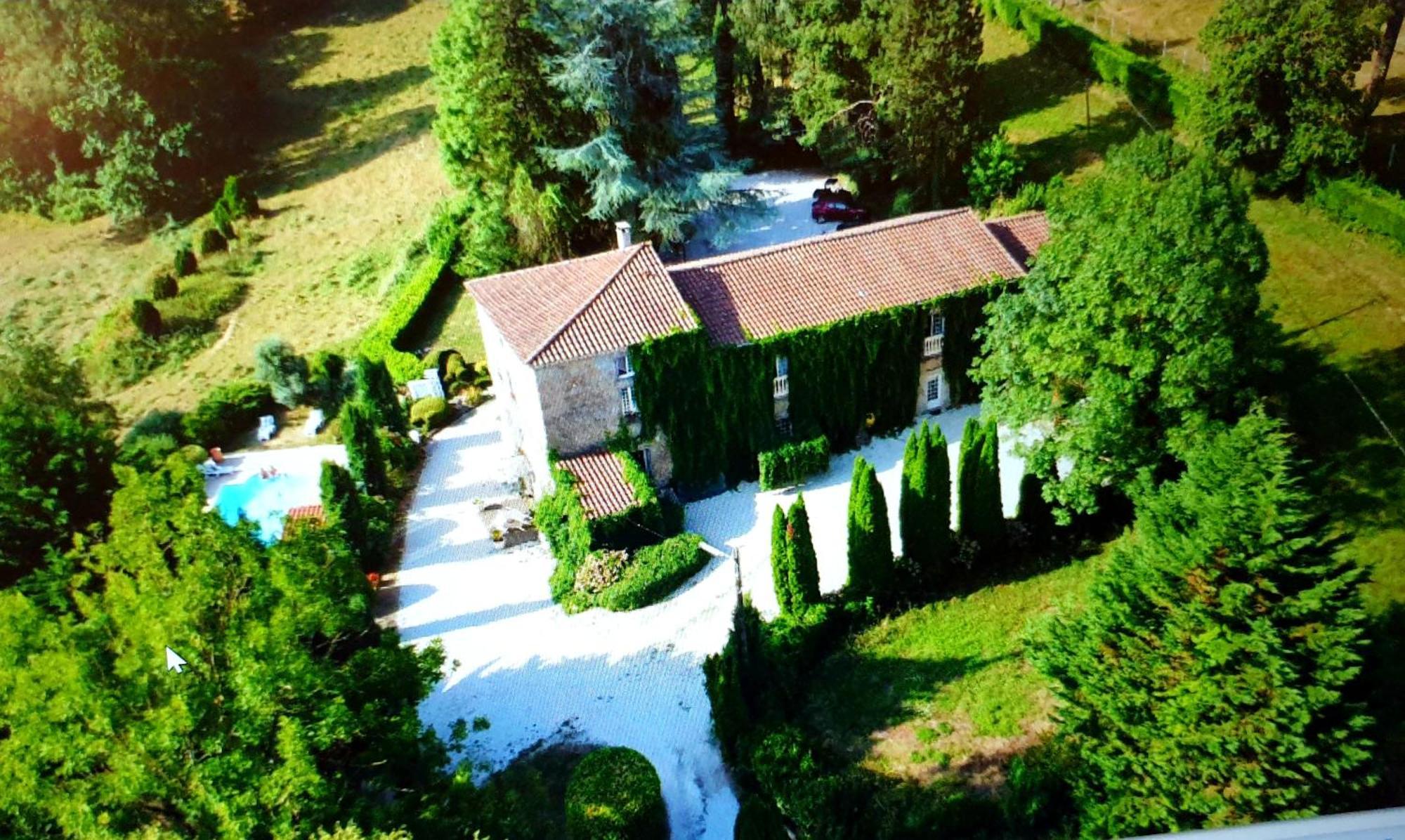 Bed and Breakfast La Ferme de Jeanne Saint-Girons  Exterior foto